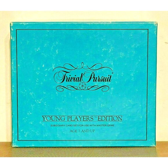VTG Trivial Pursuit Young Players Edition Subsidiary Box Card Set - CARDS ONLY - Picture 1 of 3